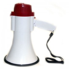 Мегафон MG-206RC, 10Вт, складная ручка, сирена, запись 10 сек, 4xD