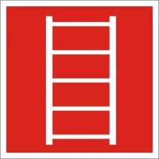 Знак-Плёнка (F-03) Пожарная лестница